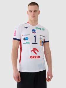 Koszulka meczowa replika domowa z sezonu 2024/25 męska 4F x Zaksa Kędzierzyn Koźle - Kurek - multikolor