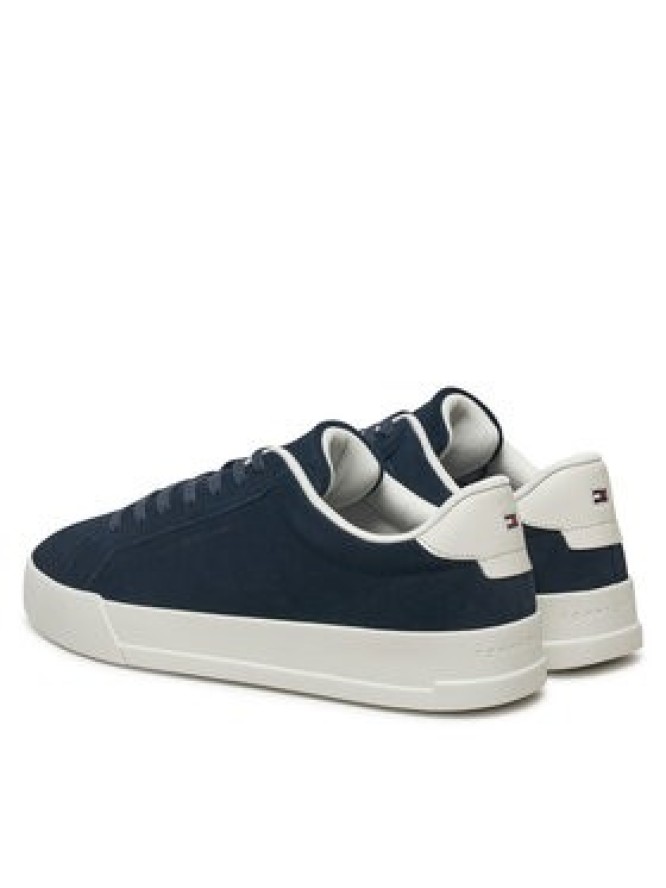 Tommy Hilfiger Sneakersy Court FM0FM05459 Granatowy