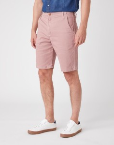 SPODENKI MĘSKIE WRANGLER CASEY CHINO SHORTS DUSTY PINK W1C150P30