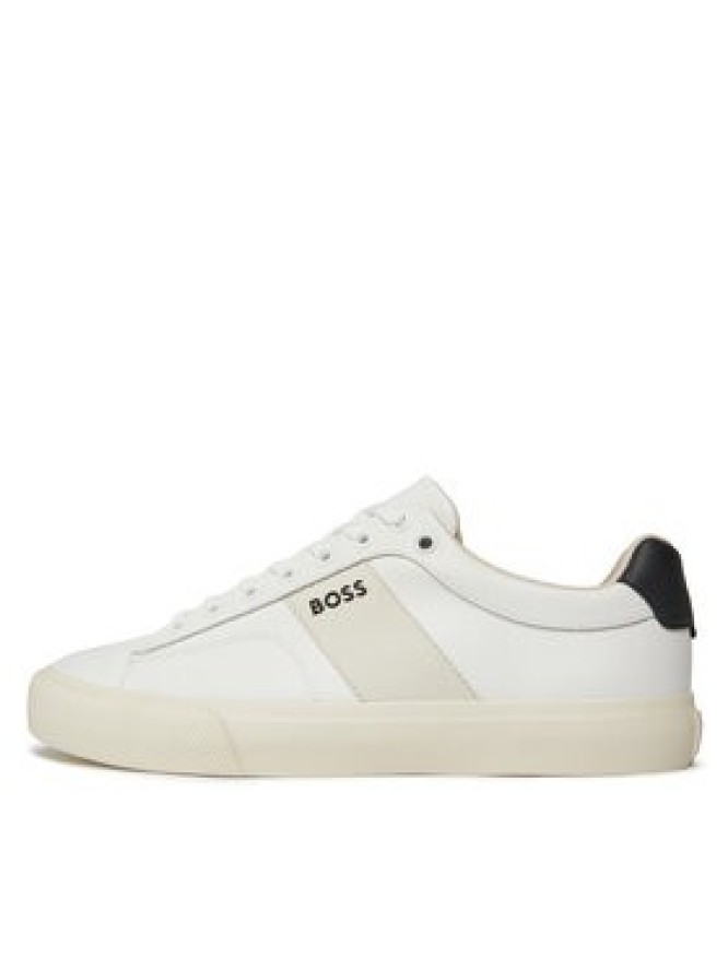 Boss Sneakersy Aiden Tenn 50512366 Beżowy