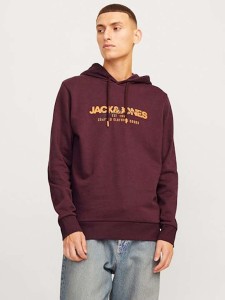 Jack & Jones Bluza w kolorze bordowym rozmiar: L