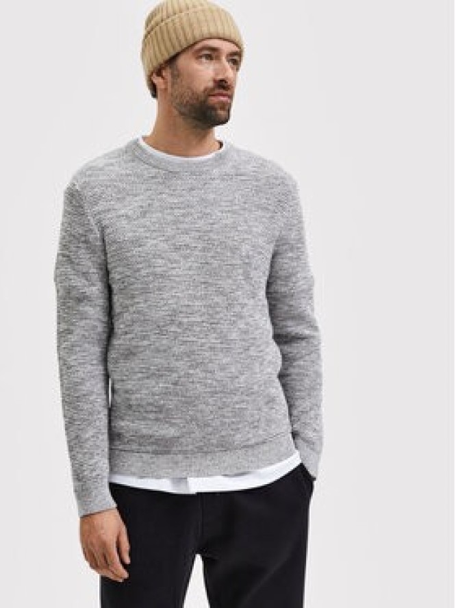 Selected Homme Sweter Vince 16059390 Szary Regular Fit