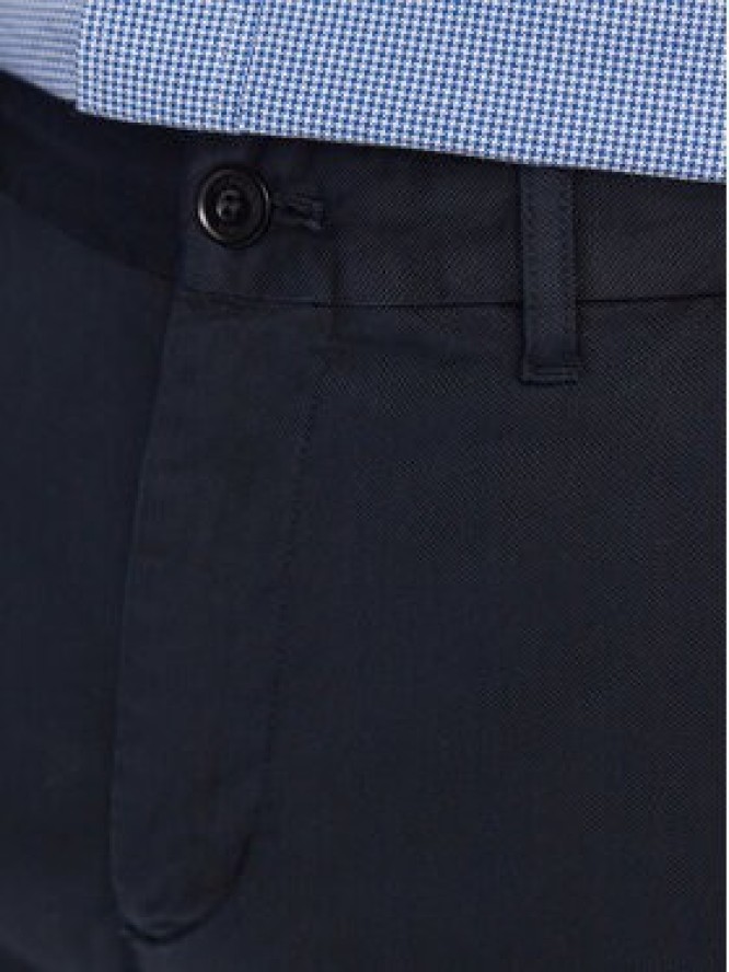 Tommy Hilfiger Spodnie materiałowe Bleecker MW0MW32132 Granatowy Slim Fit