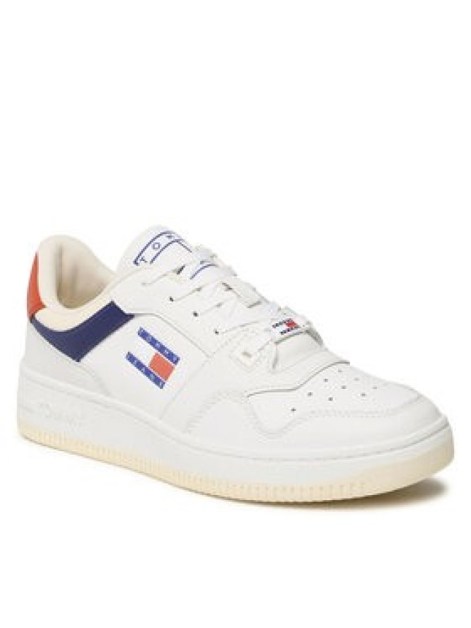 Tommy Jeans Sneakersy Basket Premium EM0EM01216 Biały