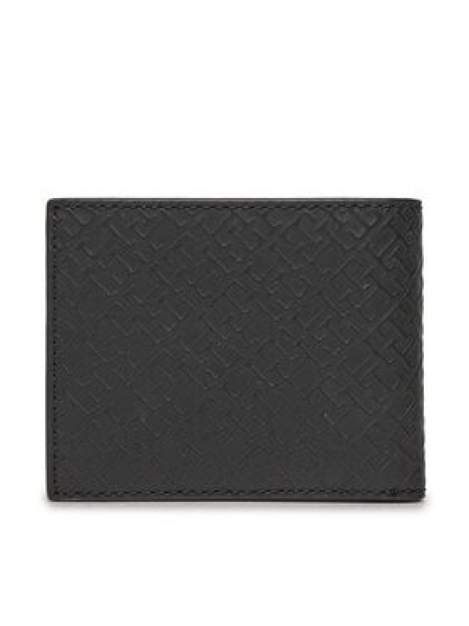 Tommy Hilfiger Duży Portfel Męski Th Monogram Mini Cc Wallet AM0AM11849 Czarny