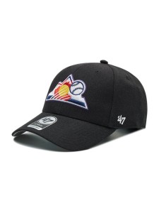 47 Brand Czapka z daszkiem MLB Colorado Rockies B-MVP27WBV-BKI Czarny