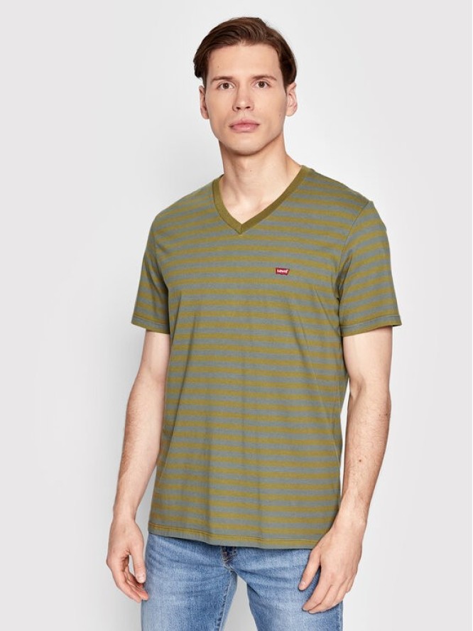 Levi's® T-Shirt Original Housemarked 85641-0022 Zielony Standard Fit