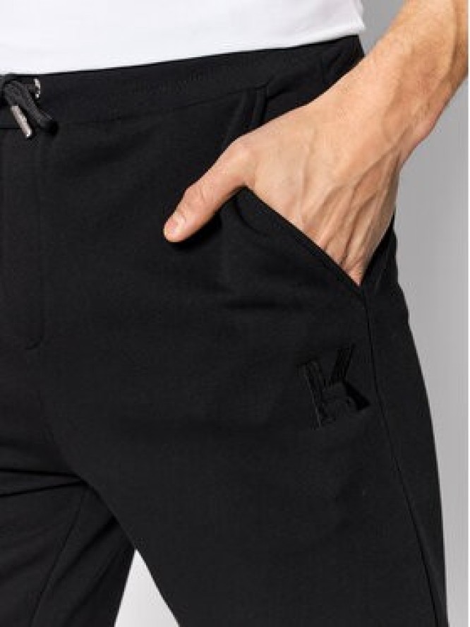 KARL LAGERFELD Spodnie dresowe 705893 500900 Czarny Regular Fit