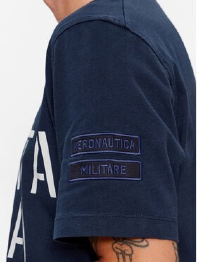 Aeronautica Militare T-Shirt 232TS2128J584 Granatowy Comfort Fit