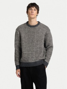 Selected Homme Sweter 16094589 Szary Regular Fit