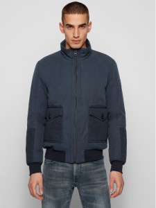 Boss Kurtka bomber Odre-D 50440995 Granatowy Regular Fit