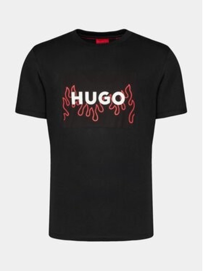 Hugo T-Shirt Dulive 50506989 Czarny Regular Fit