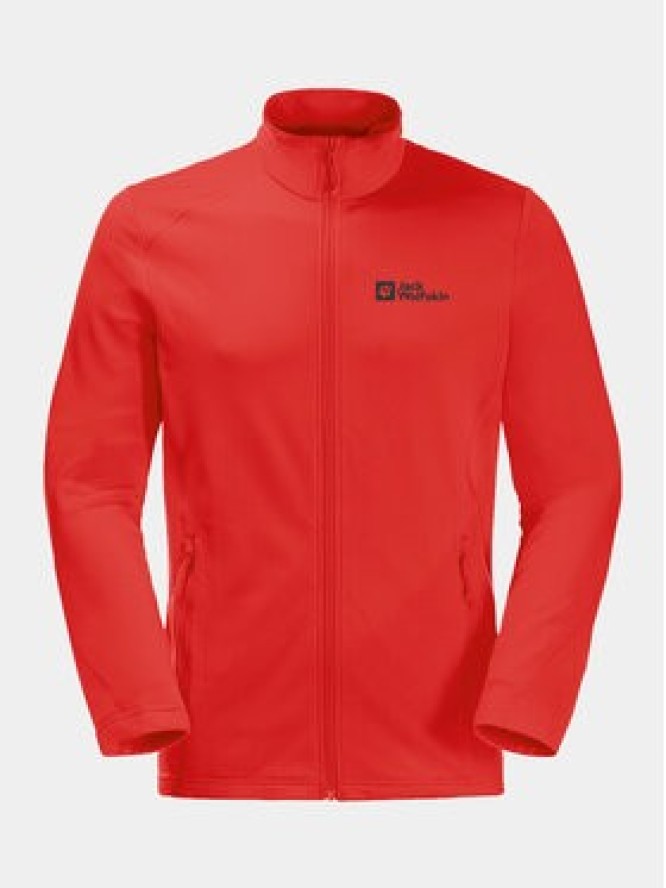 Jack Wolfskin Bluza techniczna Kolbenberg Fz 1710521 Czerwony Regular Fit