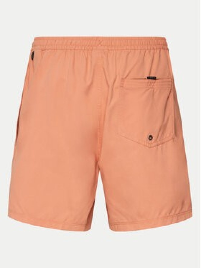 Quiksilver Szorty kąpielowe Everyday Solid Volley AQYJV03153 Pomarańczowy Regular Fit