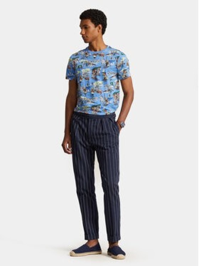 Polo Ralph Lauren T-Shirt 710935547001 Niebieski Regular Fit