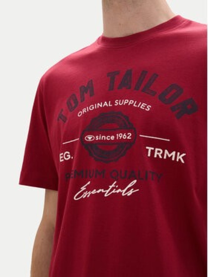 Tom Tailor T-Shirt 1037735 Czerwony Regular Fit