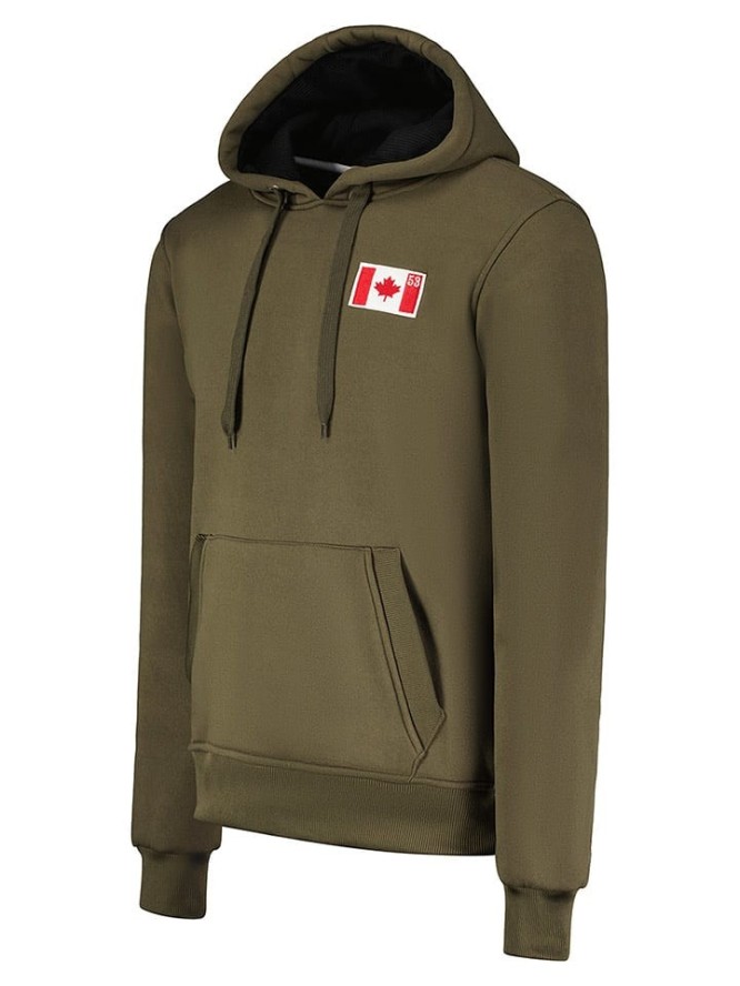 Canadian Peak Bluza "Fondeak" w kolorze khaki rozmiar: S