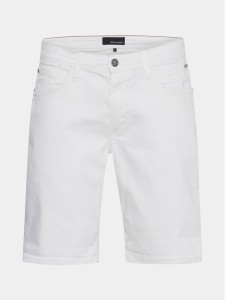 Blend Szorty jeansowe 20713333 Biały Slim Fit