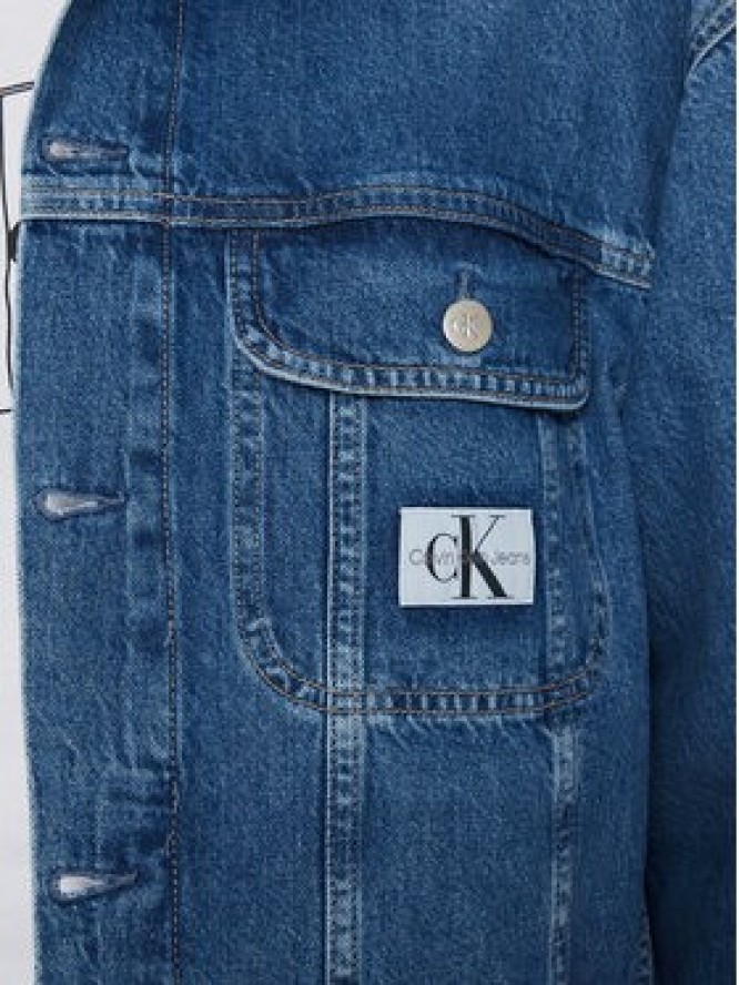 Calvin Klein Jeans Kurtka jeansowa 90's J30J325750 Niebieski Regular Fit