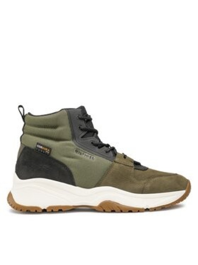 Tommy Hilfiger Trzewiki Outdoor Leather Boot Cordura FM0FM04251 Khaki