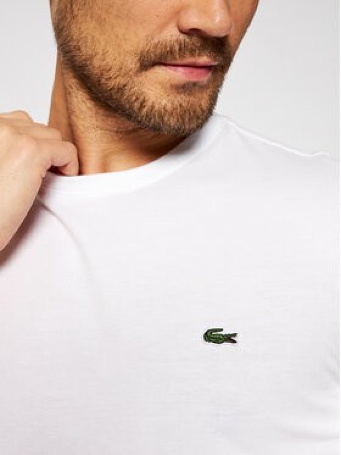 Lacoste T-Shirt TH2038 Biały Regular Fit