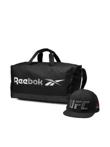 Reebok Zestaw torba i czapka Zig Kinetica Giftbox Czarny