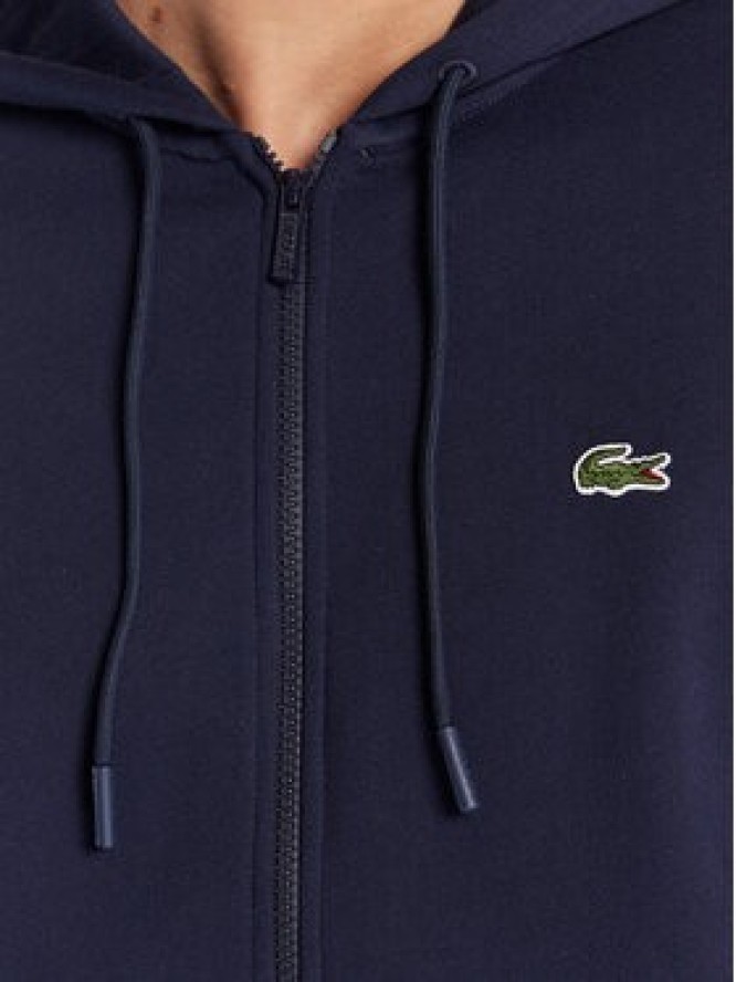 Lacoste Bluza SH9626 Granatowy Regular Fit