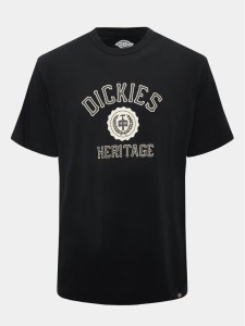 Dickies T-Shirt Oxford DK0A4YFL Czarny Regular Fit