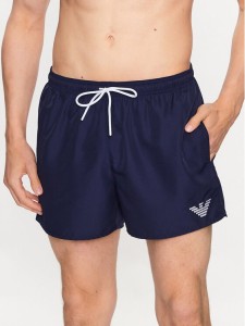 Emporio Armani Underwear Szorty kąpielowe 211752 3R438 48336 Granatowy Regular Fit