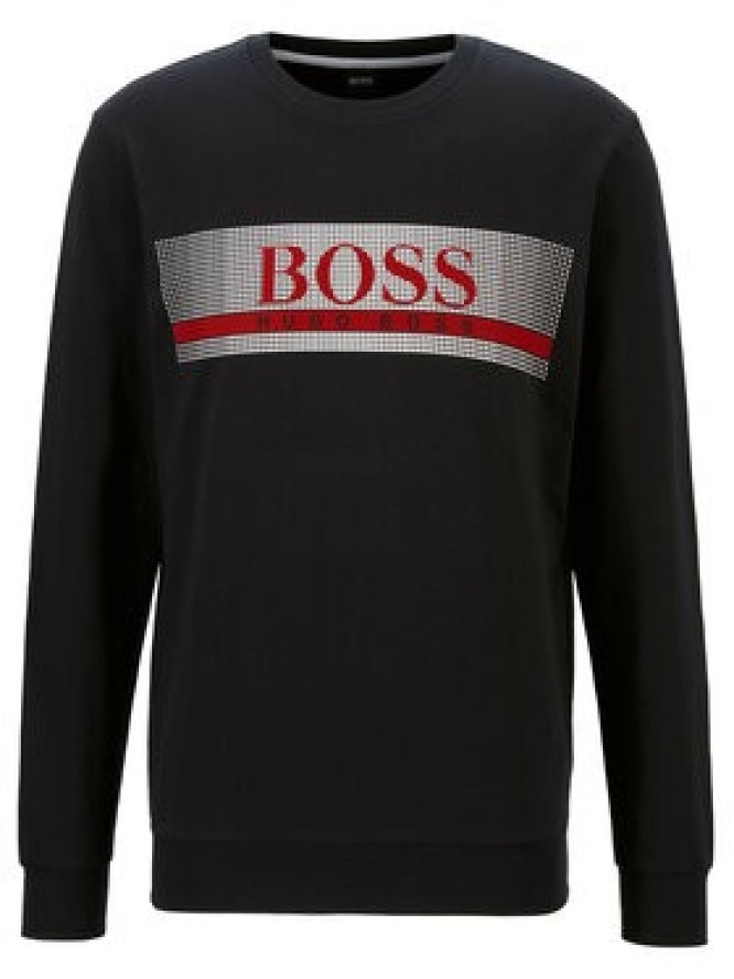 Boss Bluza Authentic 50449939 Czarny Regular Fit