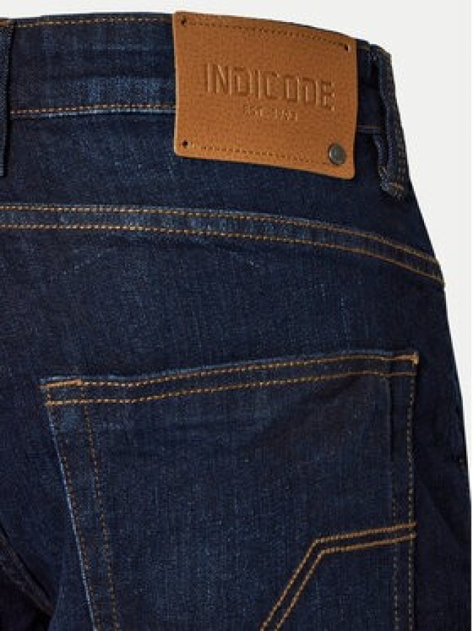 INDICODE Szorty jeansowe Kaden 70-100 Granatowy Regular Fit