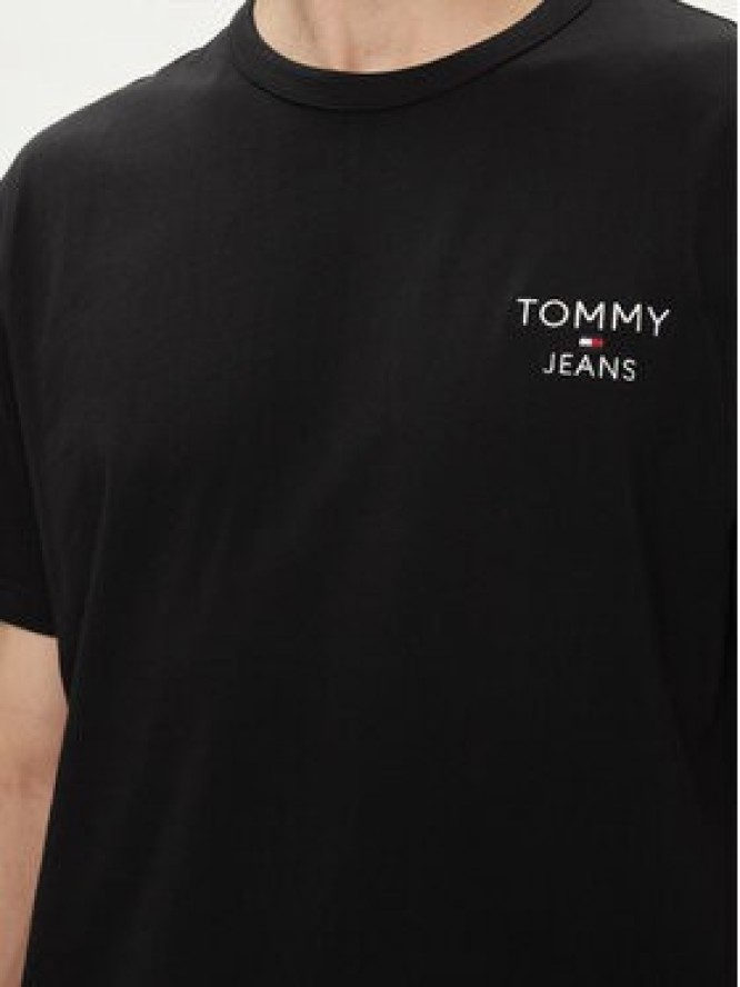 Tommy Jeans T-Shirt DM0DM18872 Czarny Regular Fit