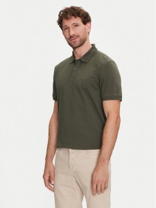 s.Oliver Polo 2138262 Zielony Regular Fit