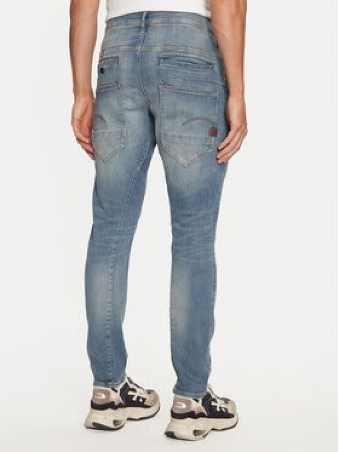 G-Star Raw Jeansy D05385-8968-071 Granatowy Slim Fit