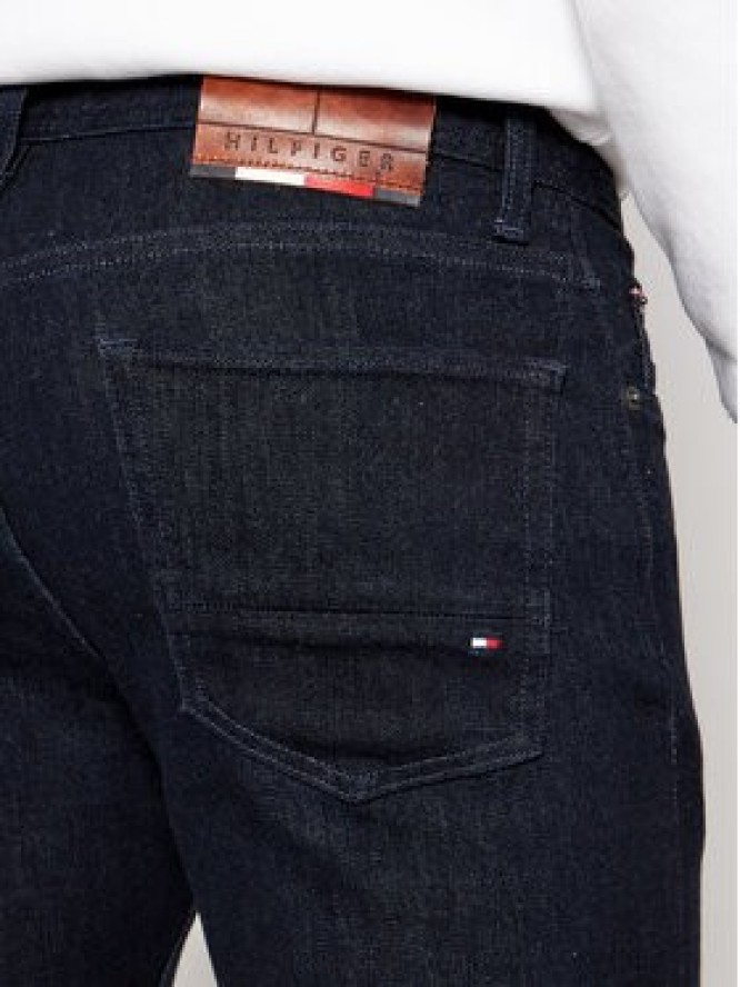 Tommy Hilfiger Jeansy Bleecker MW0MW15600 Granatowy Slim Fit