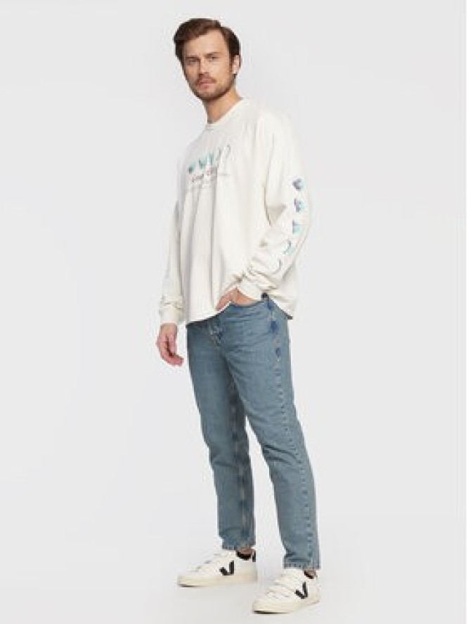 BDG Urban Outfitters Longsleeve 76134246 Biały Relaxed Fit