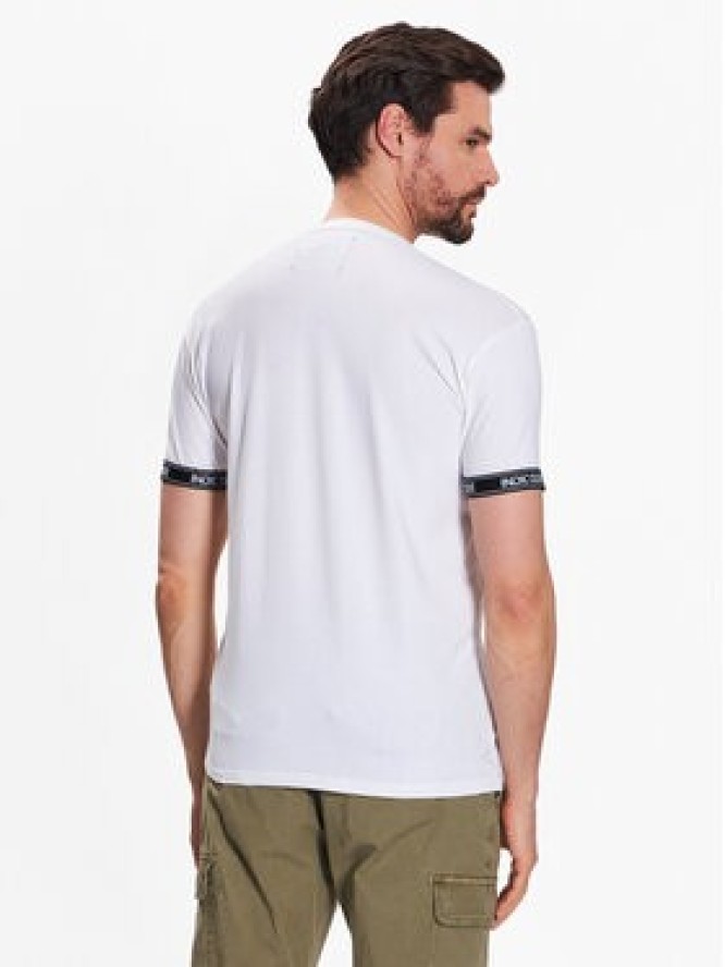INDICODE T-Shirt Zayn 40-880 Biały Regular Fit