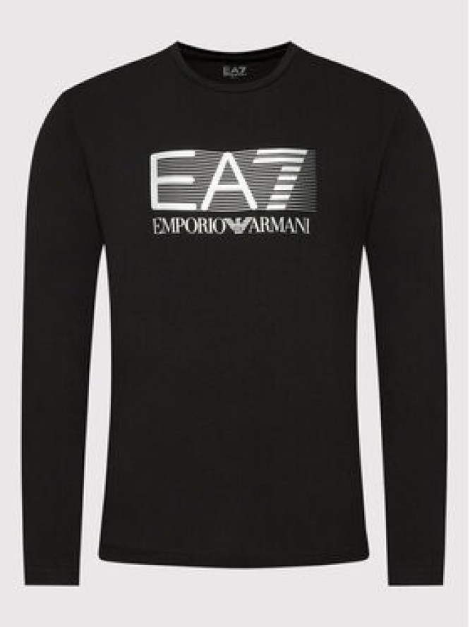 EA7 Emporio Armani Longsleeve 6LPT64 PJ03Z 0200 Czarny Regular Fit