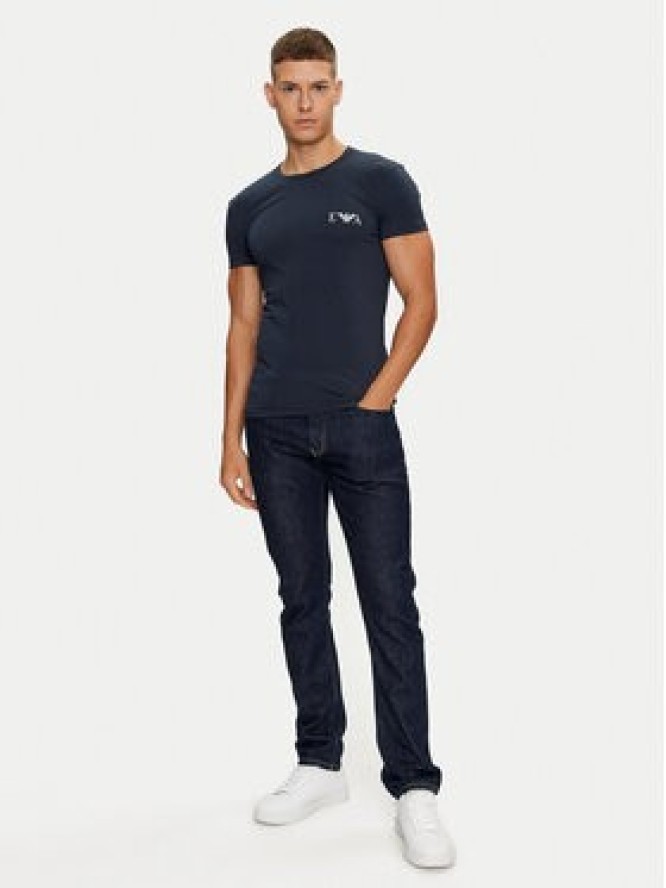 Emporio Armani Underwear Komplet 2 t-shirtów 111670 4F715 20285 Kolorowy Slim Fit