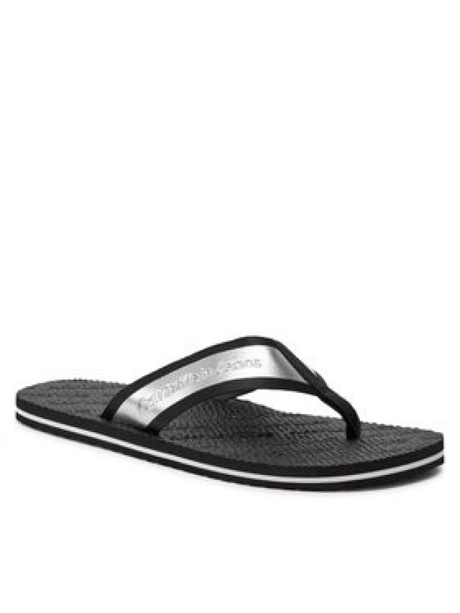 Calvin Klein Jeans Japonki Beach Sandal In Met YM0YM00950 Czarny