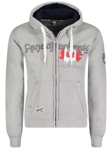 Canadian Peak Bluza "Gisladeak" w kolorze jasnoszarym rozmiar: S