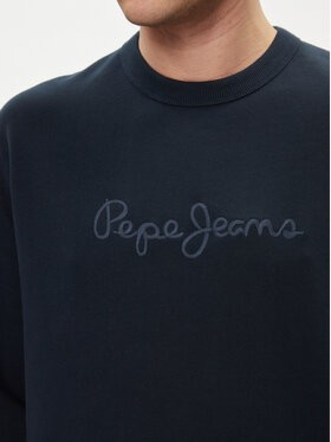 Pepe Jeans Bluza Joe Crew PM582574 Granatowy Regular Fit