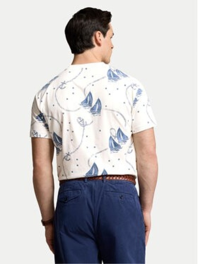 Polo Ralph Lauren T-Shirt 710941547001 Écru Classic Fit