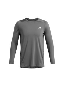 Longsleeve treningowy męski Under Armour UA Hg Armour Fitted Ls - szary