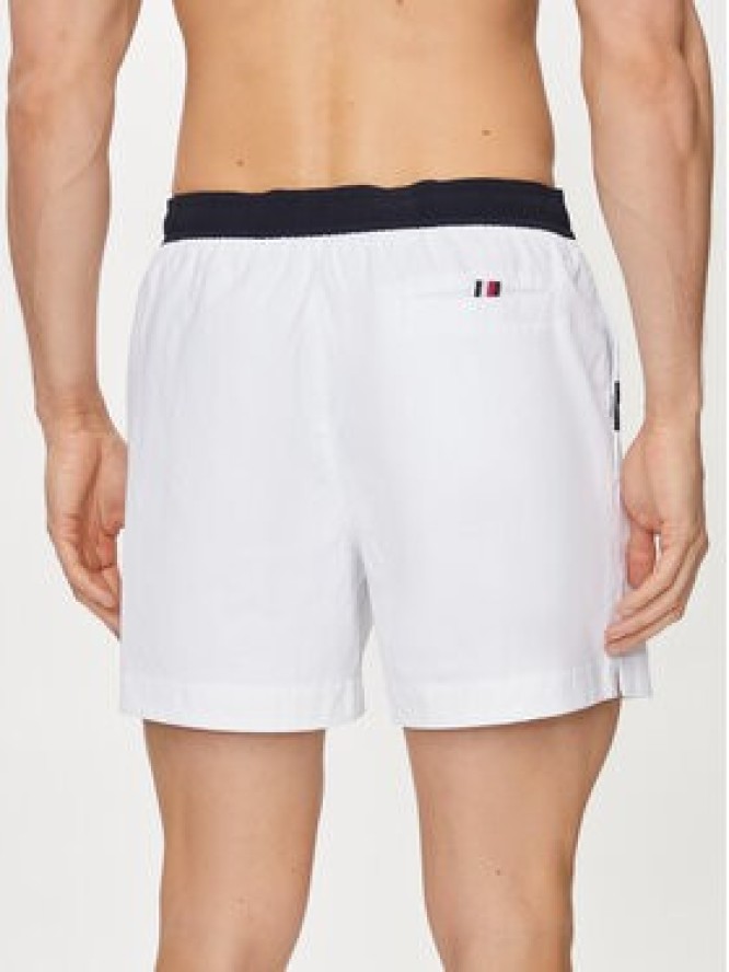 Tommy Hilfiger Szorty kąpielowe UM0UM03259 Biały Regular Fit