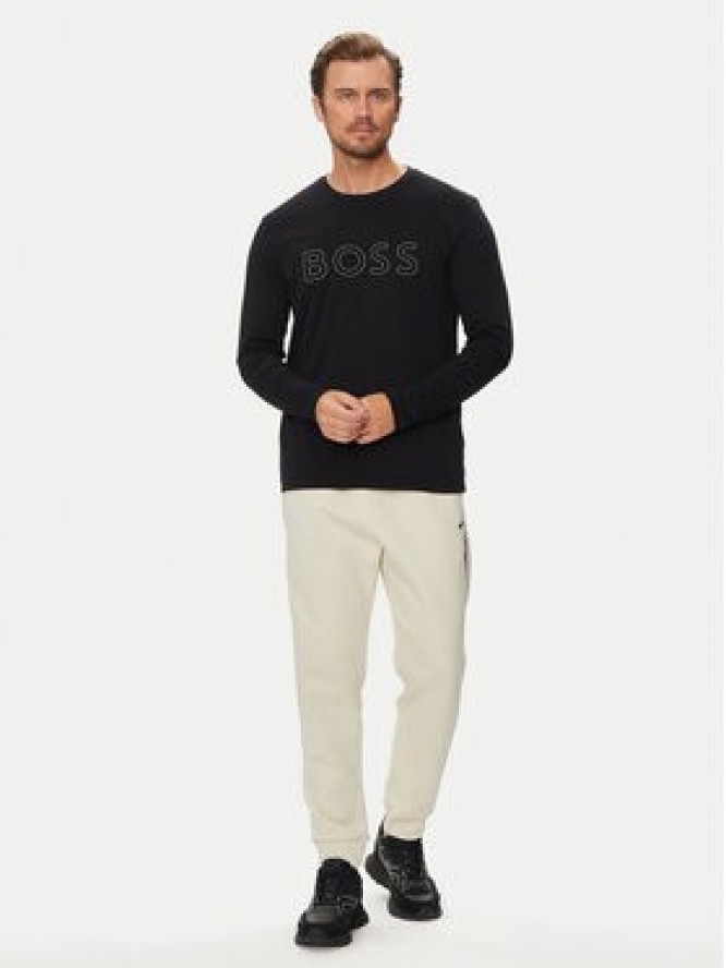 Boss Longsleeve Togn 1 50519356 Czarny Regular Fit