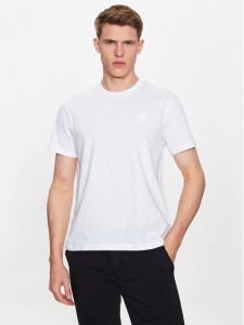 Trussardi T-Shirt 52T00735 Biały Regular Fit