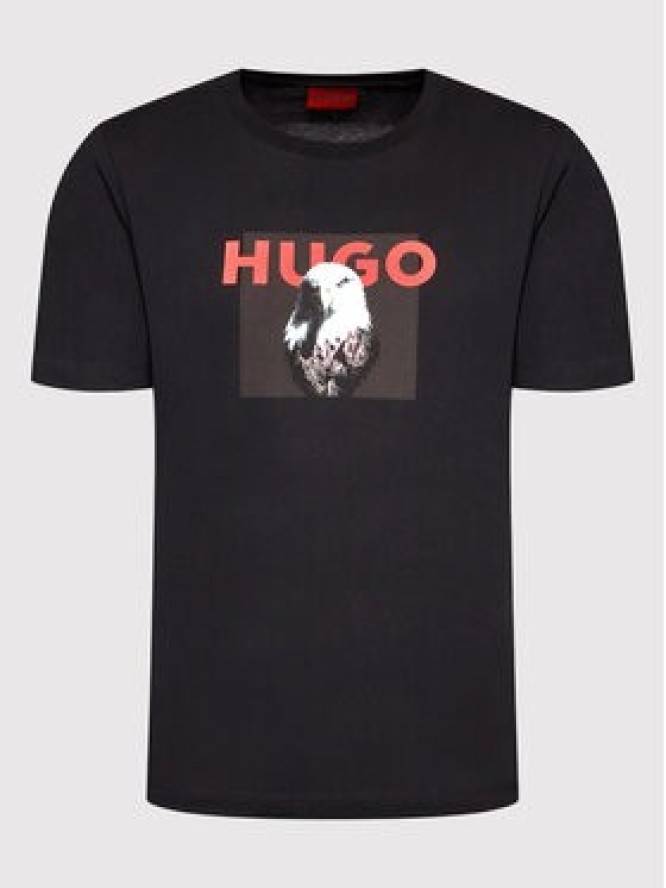 Hugo T-Shirt Dhynx 50473165 Czarny Regular Fit