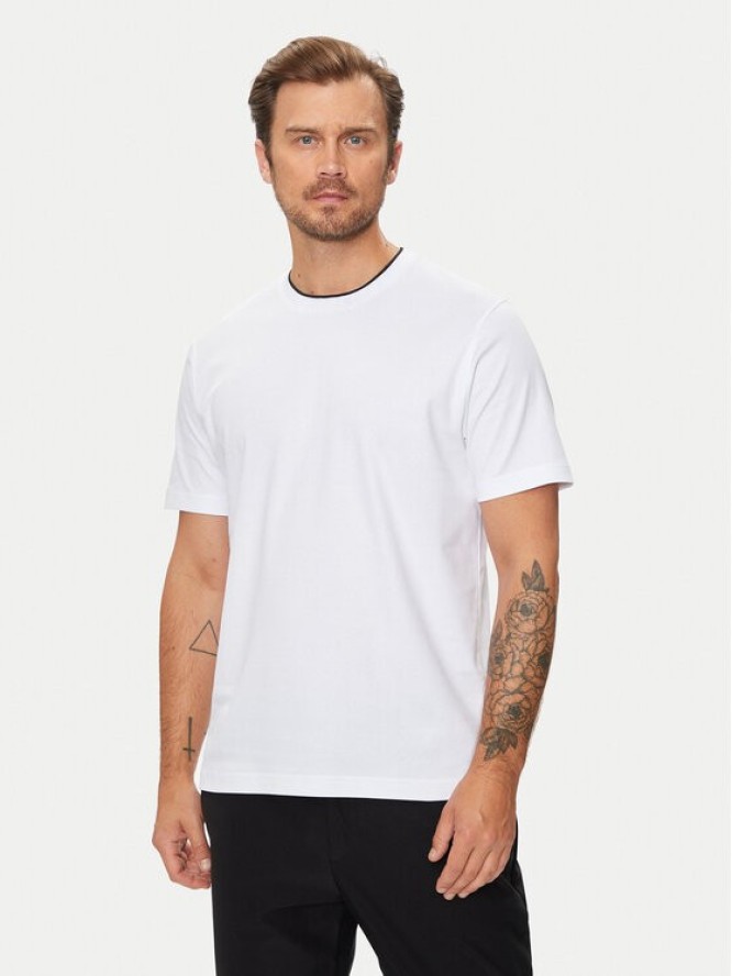 Boss T-Shirt 50519354 Biały Relaxed Fit