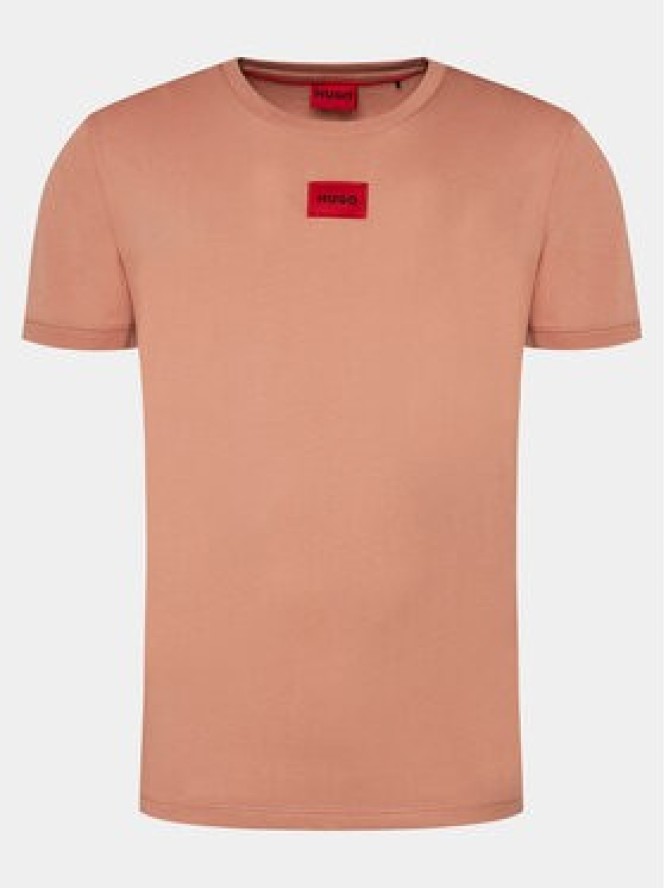 Hugo T-Shirt Diragolino212 50447978 Różowy Regular Fit